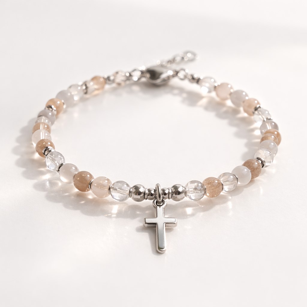 Cross Charm Bracelet